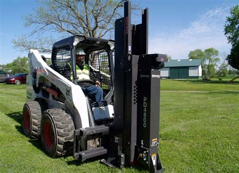 skid steer post driver rental san antonio|bobcat rental prices near me.